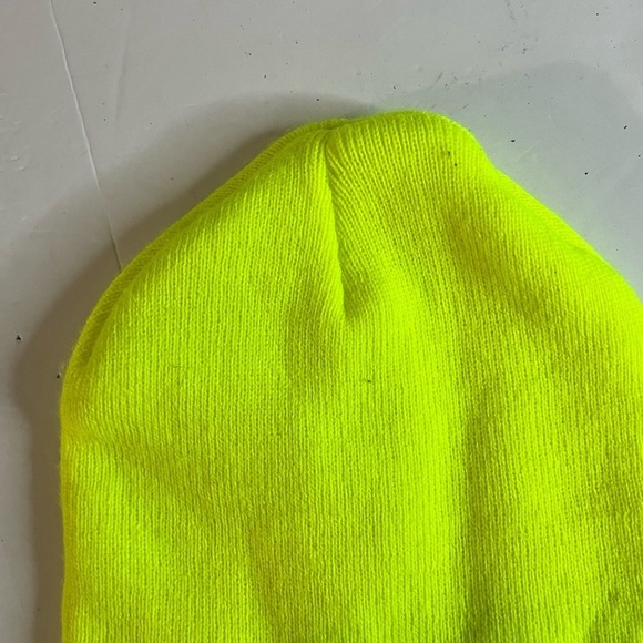 Coffin Skate Shop Neon Yellow Beanie - Bold Streetwear Style - Picture 8 of 8